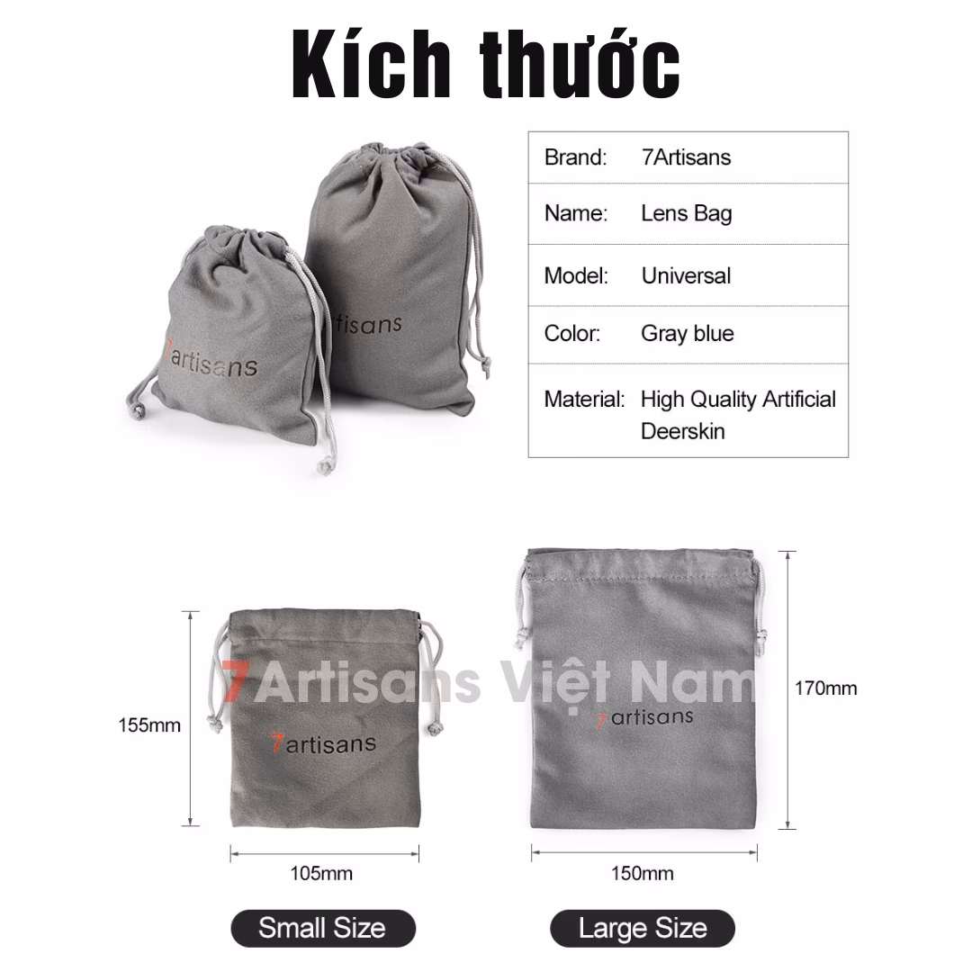 bao đựng ống kính 7artisans giá rẻ