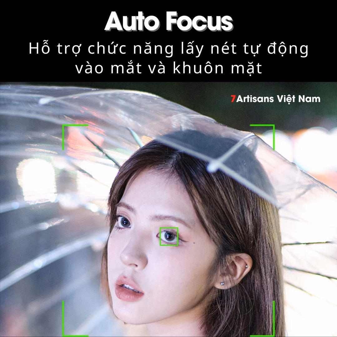 Adapter 7Artisans EF-EOS M - Ngàm chuyển AF từ Canon M sang Canon EF