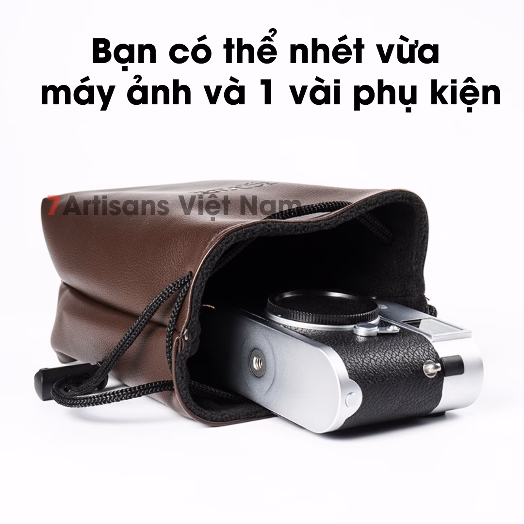 túi đựng máy ảnh bằng da cao cấp 7artisans
