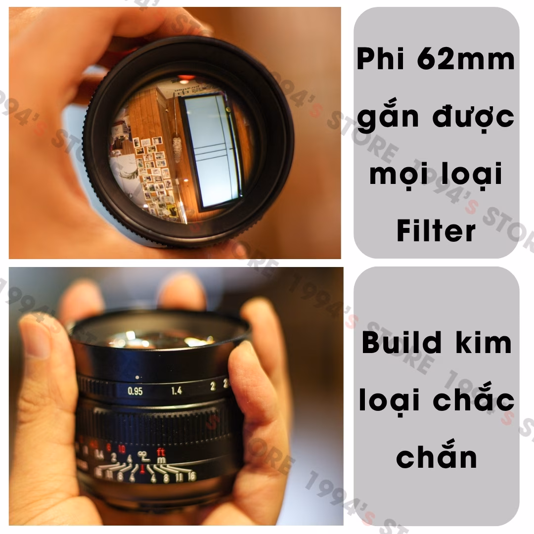 7artisans 50mm f0.95 bảo hành 12 tháng