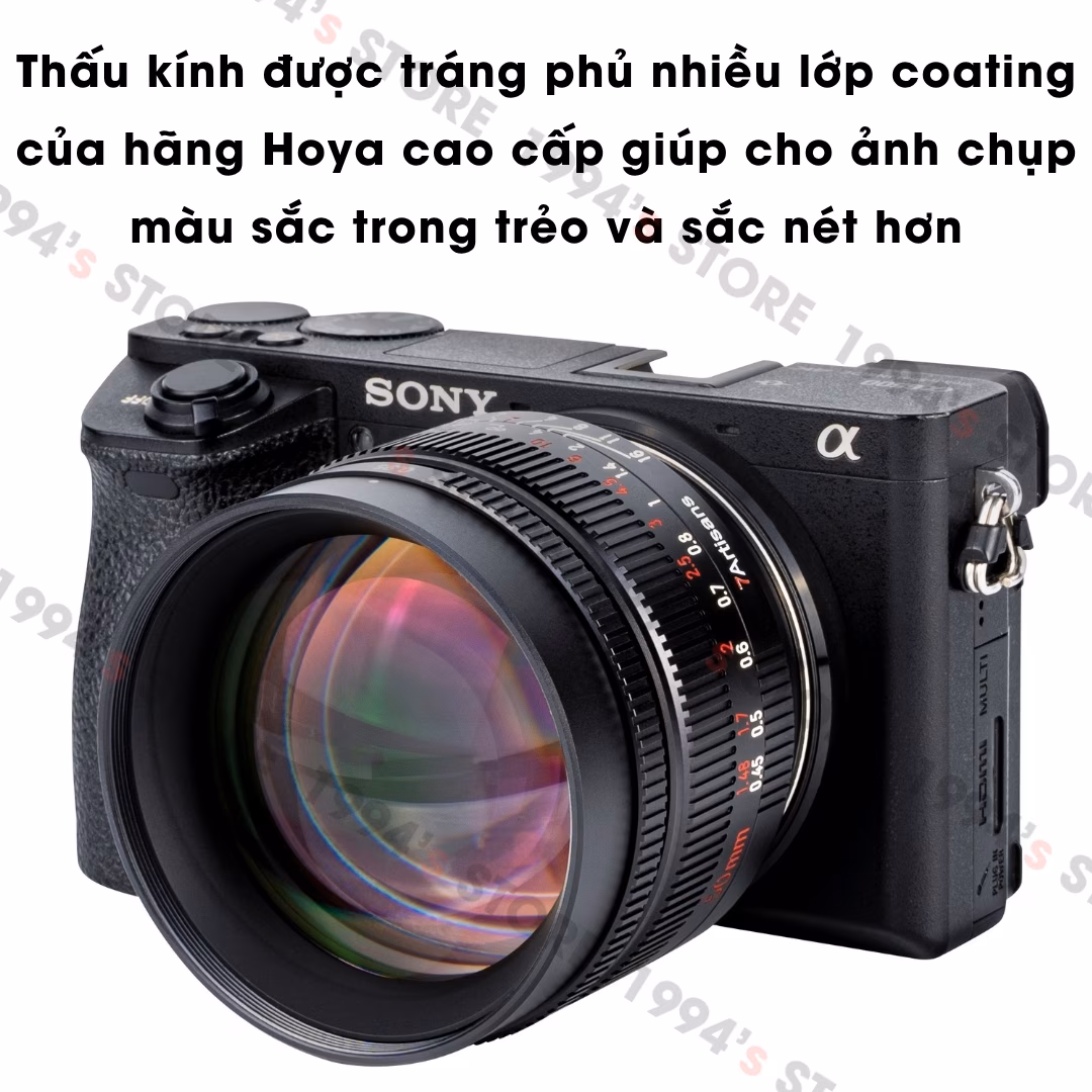 7Artisans 50mm F0.95 – Lens chân dung xoá phông mù mịt