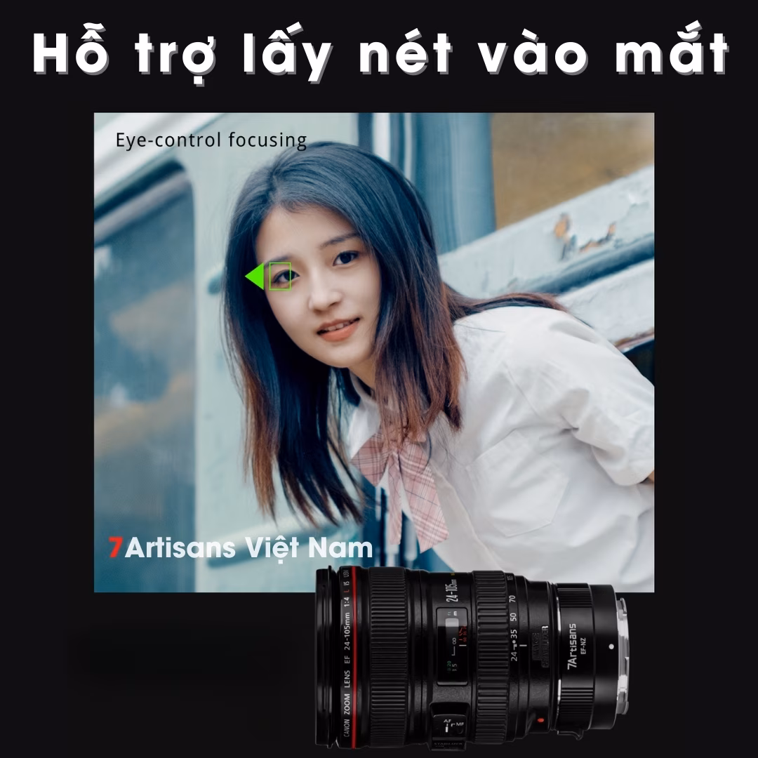 Adapter 7Artisans EF-NZ - Ngàm chuyển AF từ Canon EF sang Nikon Z