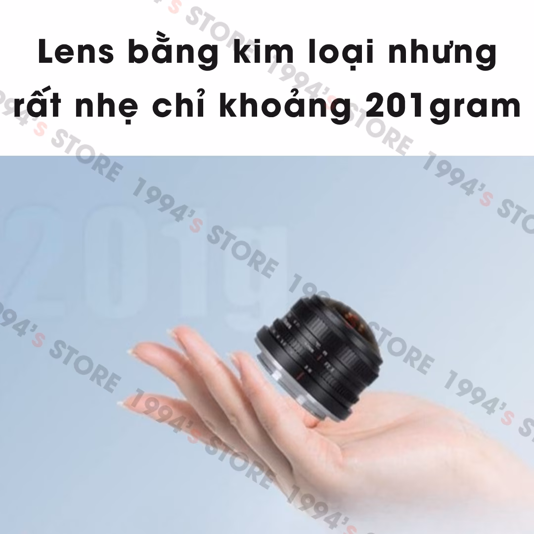 7Artisans 4mm F2.8 bảo hành chính hãng