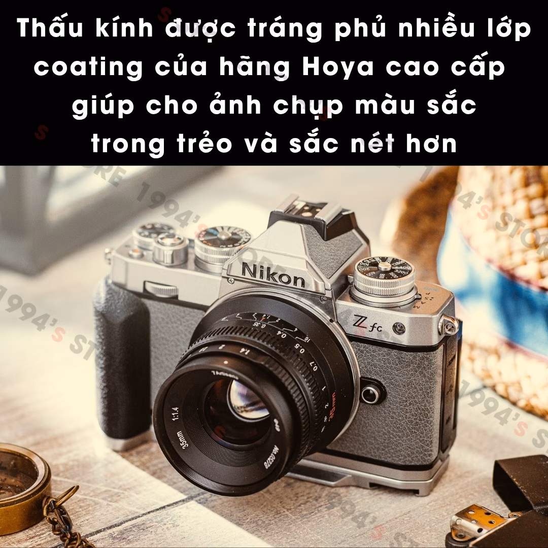7Artisans 35mm F1.4 Mark II chính hãng
