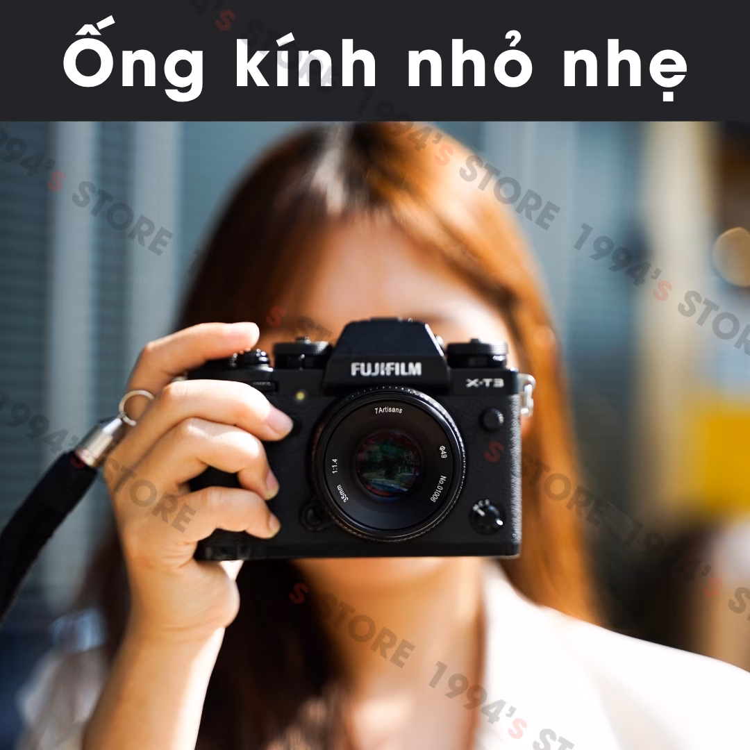 lens khẩu lớn f1.4 cho máy ảnh crop