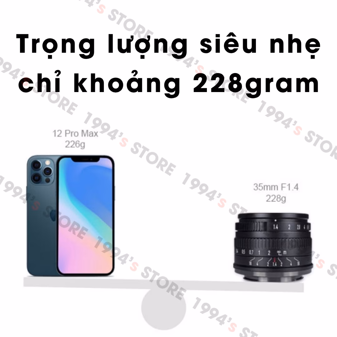 Review lens 7Artisans 35mm F1.4 II