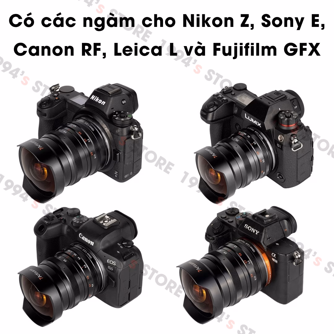 ống kính 7artisans 10mm f2.8 new version