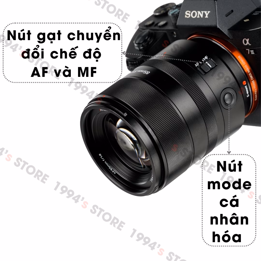 Lens 7Artisans 85mm F1.8 AF phân phối chính hãng