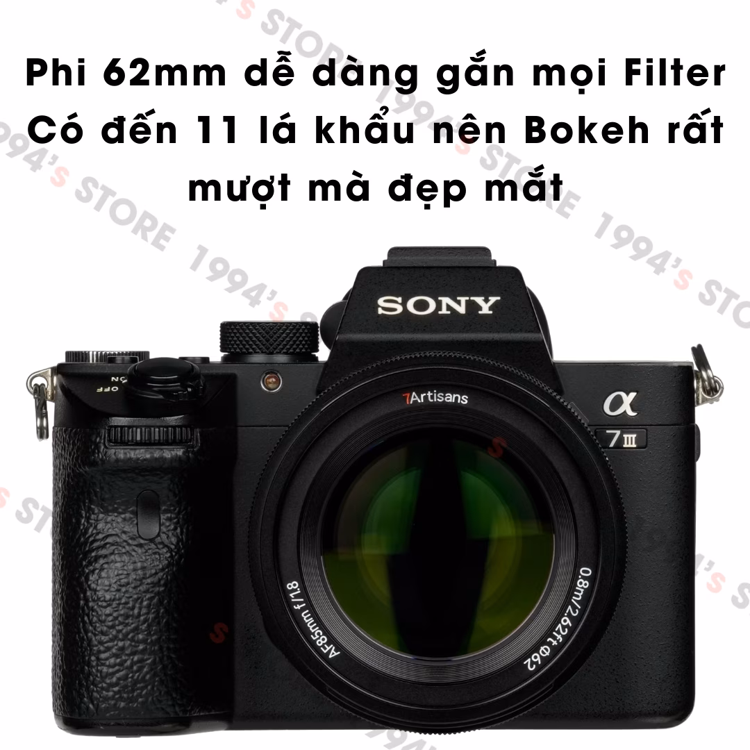 7Artisans 85mm F1.8 AF NEW VERSION Full-Frame Sony/ Nikon/Leica L