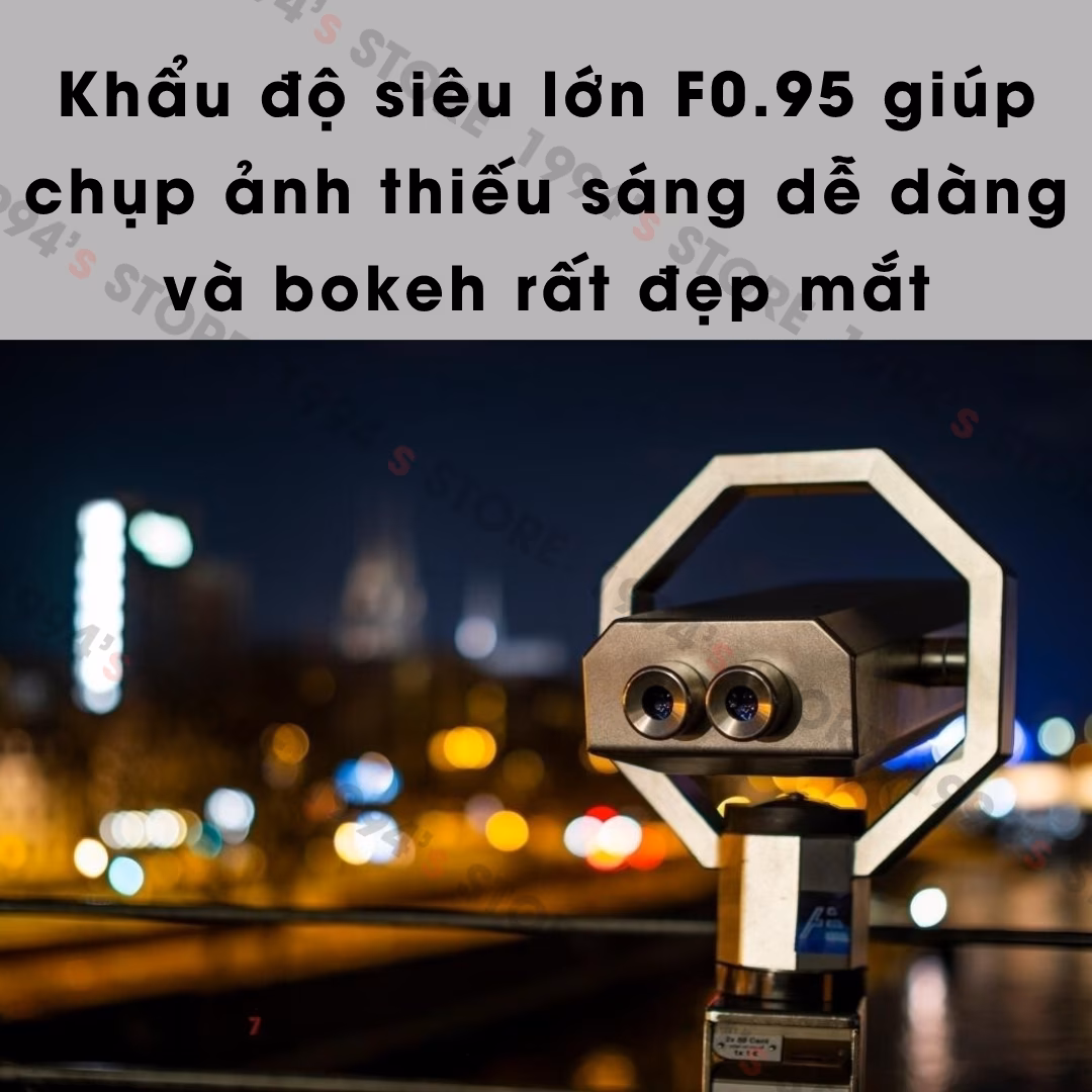 7Artisans 35mm F0.95 - Đa dụng khẩu độ siêu lớn