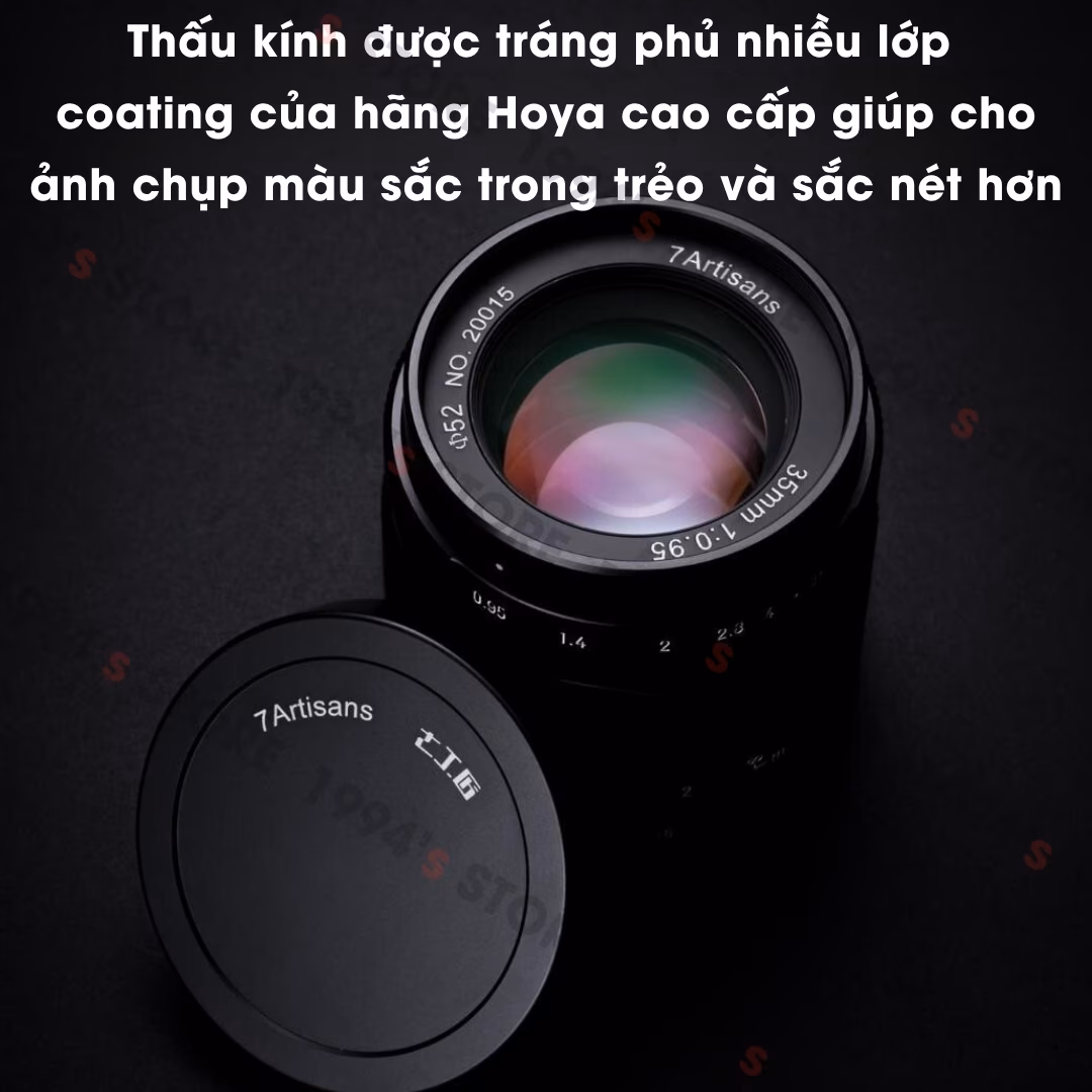 7Artisans 35mm F0.95 - Đa dụng khẩu độ siêu lớn