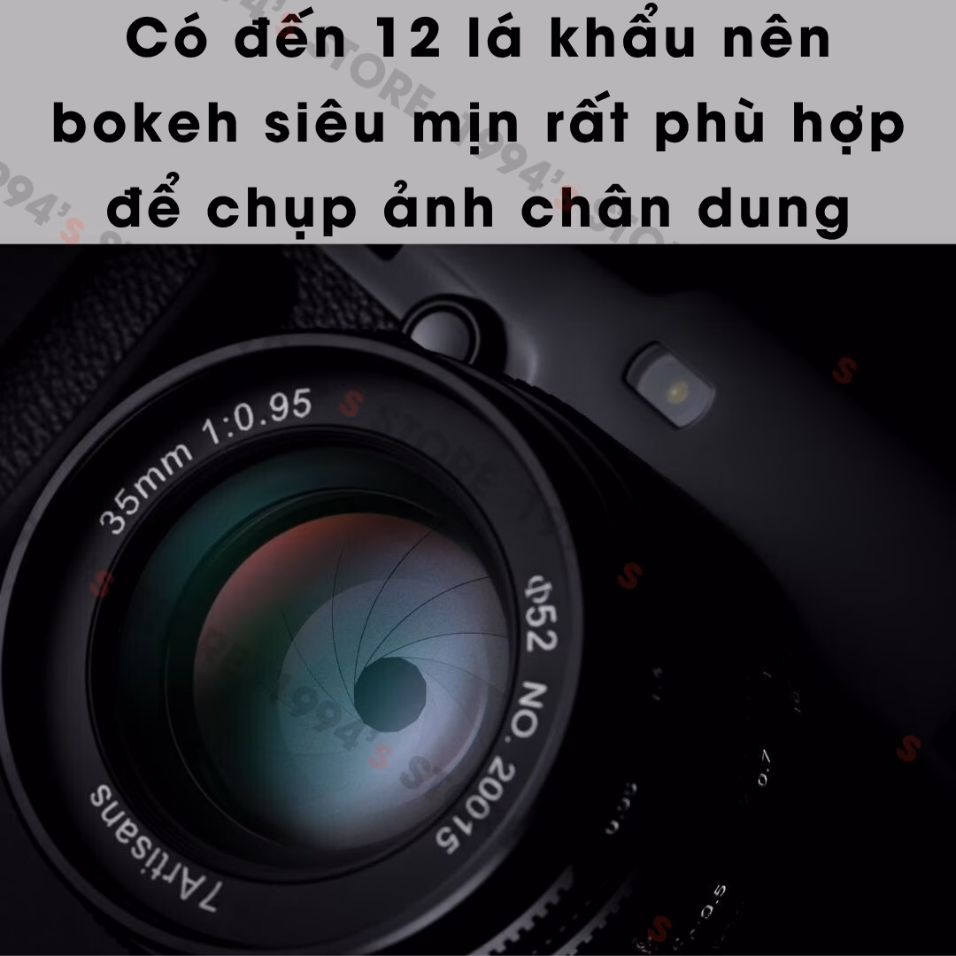 7Artisans 35mm F0.95 - Đa dụng khẩu độ siêu lớn