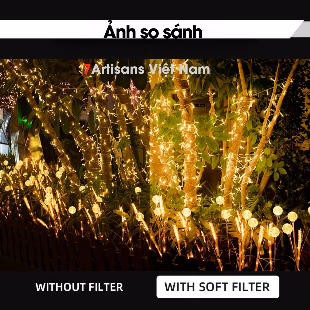 Kính lọc 7Artisans White Mist Diffusion 1/4 –  Soft Filter – Hiệu ứng Dreamy