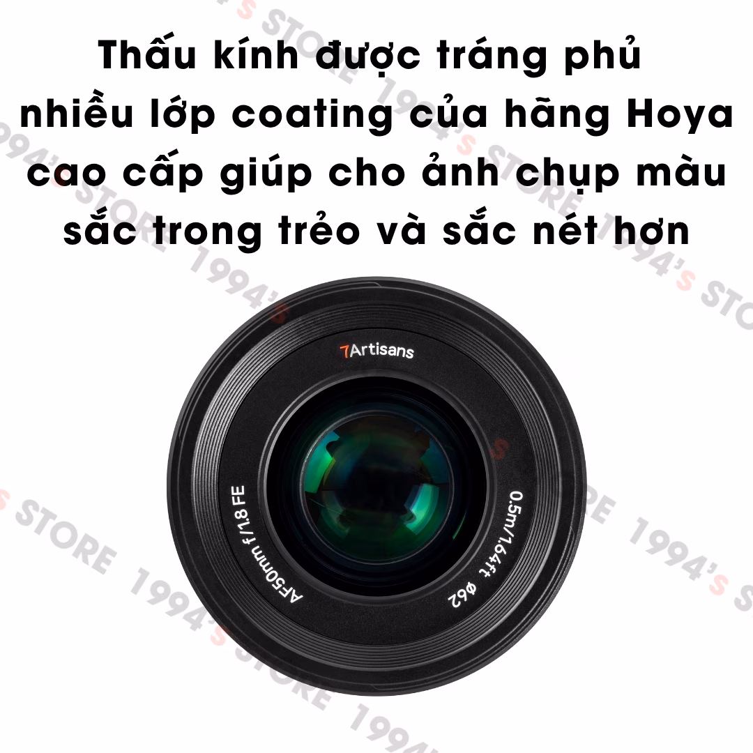 7Artisans AF 50mm F1.8 Auto Focus - Lấy nét tự động cho Full-Frame