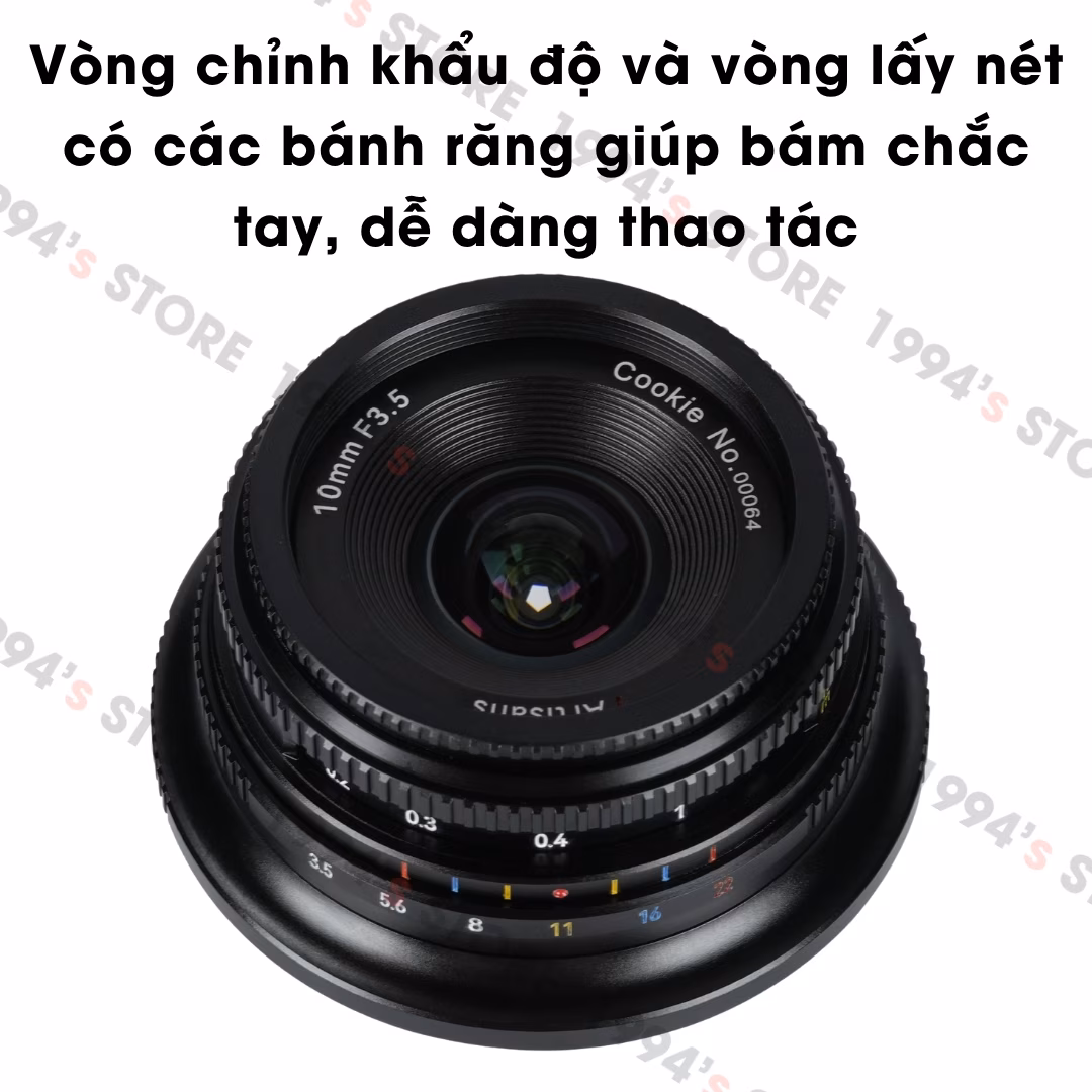 7Artisans 10mm F3.5 Pancake siêu rộng – Lens siêu rộng nhỏ gọn