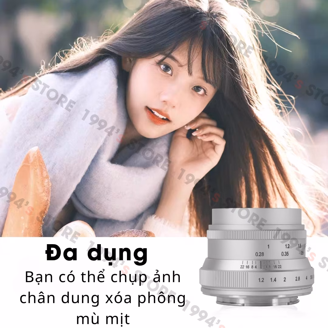 7Artisans 35mm F1.2 Mark II – Lens đa dụng khẩu độ lớn