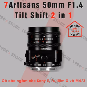 7Artisans 50mm F1.4 Tilt Shift