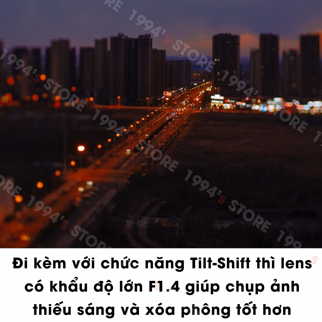 Ống kính 7Artisans 50mm F1.4 Tilt Shift