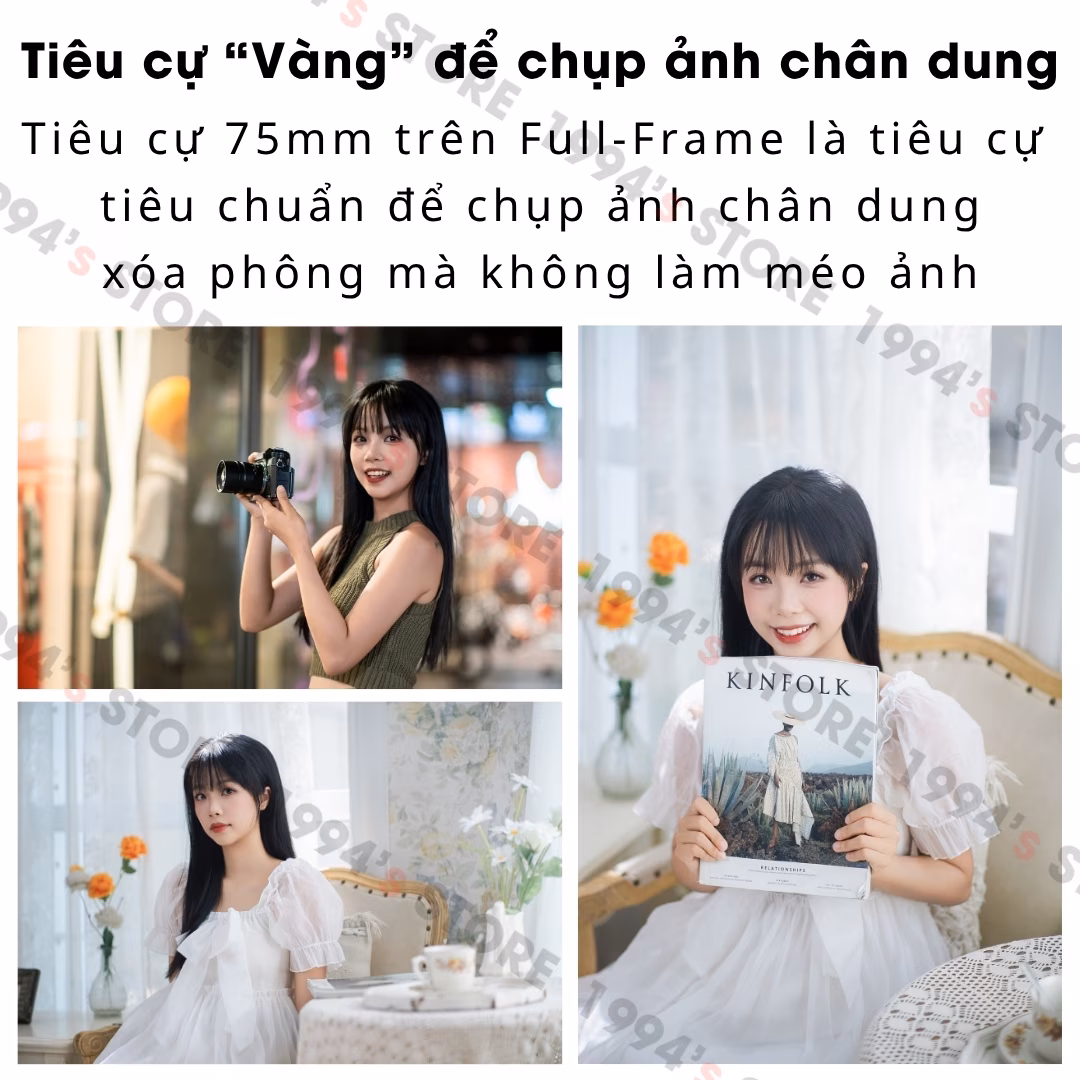 7Artisans 75mm F1.4 New Version – Lens chân dung xóa phông for Full-Frame