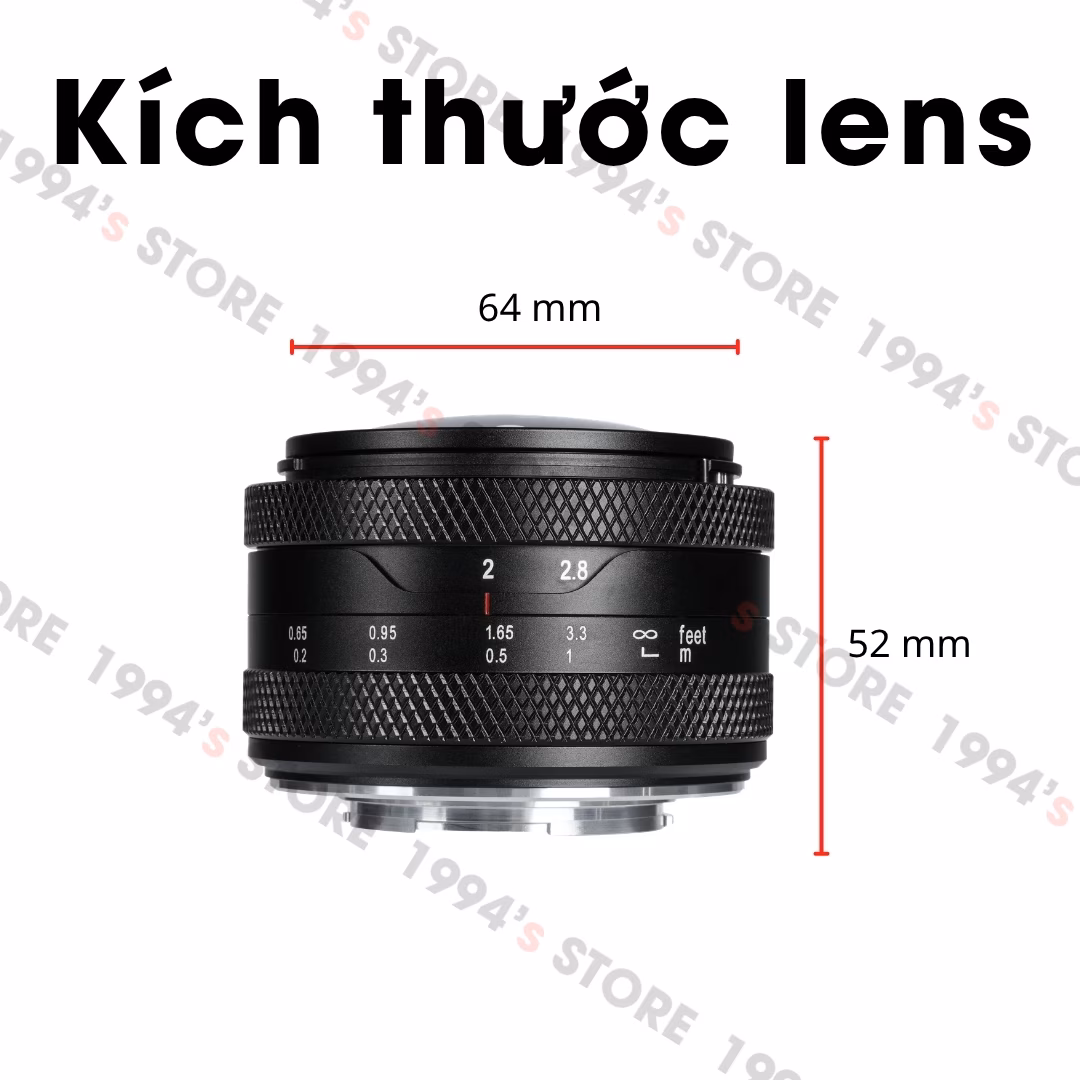 Ống kính AstrHori 6.5mm F2 Circular Fisheye