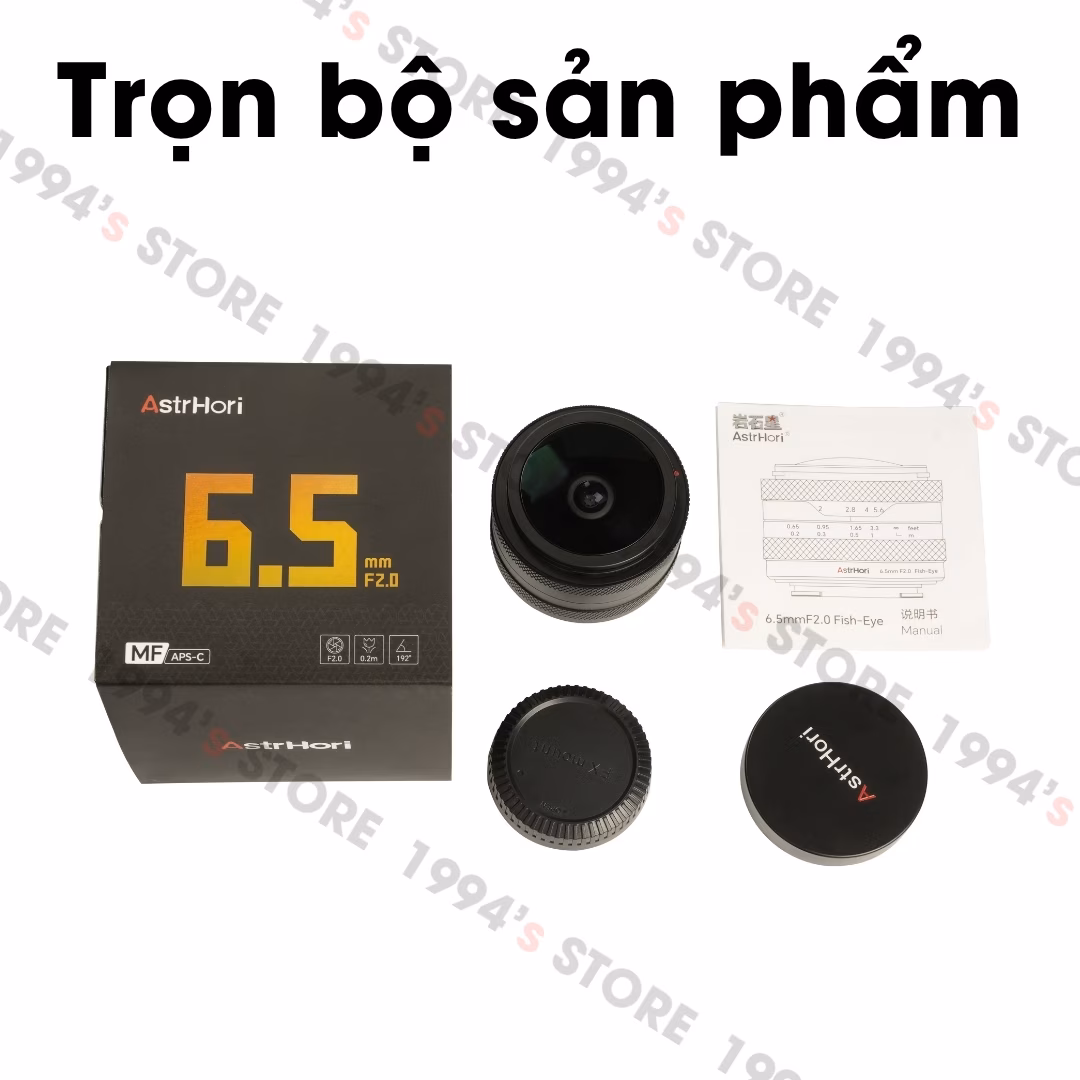 AstrHori 6.5mm F2 cho Sony E-mount