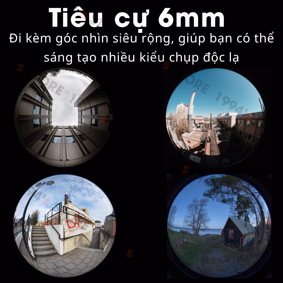 AstrHori 6.5mm góc nhìn siêu rộng 192 độ