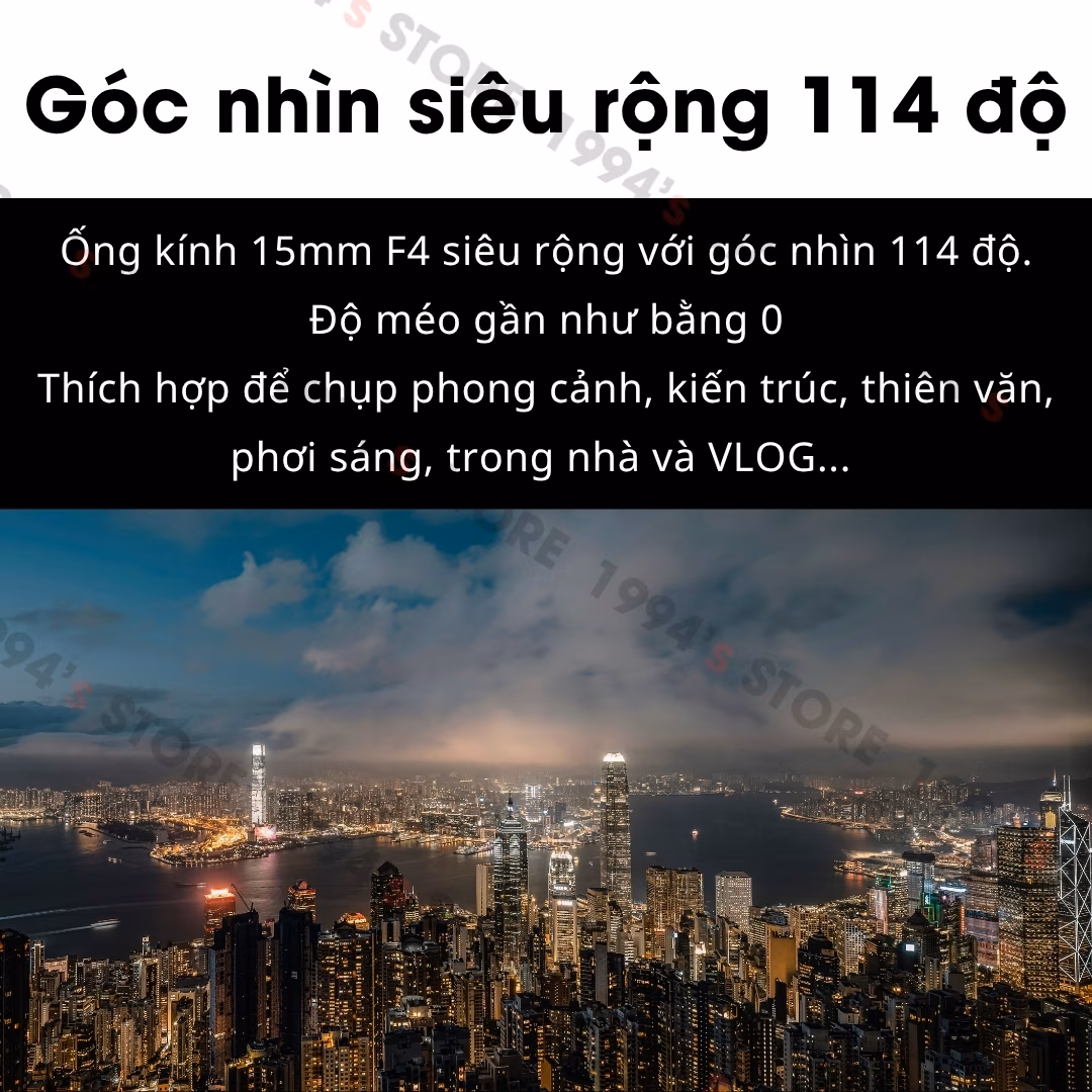 Lens 7Artisans 15mm F4 cho Nikon Z (Z6, Z7, Z8, Z9)