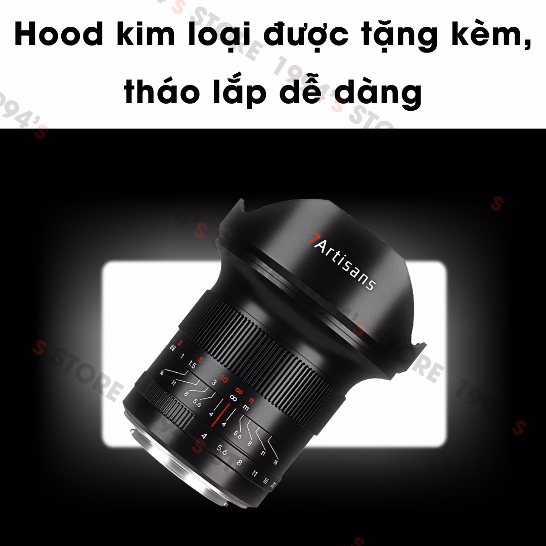 Ống kính góc rộng không méo hình (Zero Distortion)