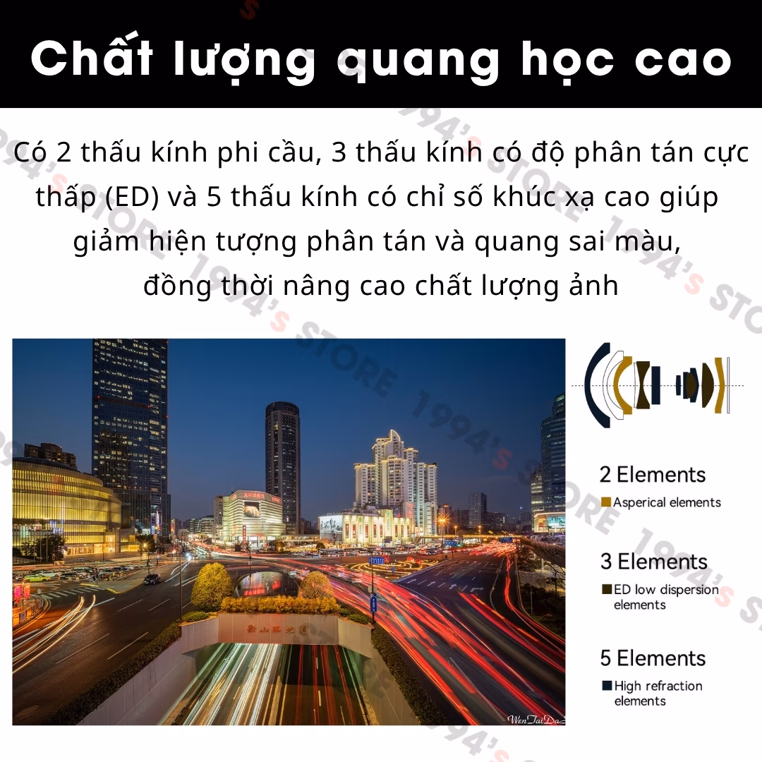 Ống kính 7Artisans 15mm F4 ASPH Zero-D - Siêu rộng KHÔNG méo cho Full-Frame
