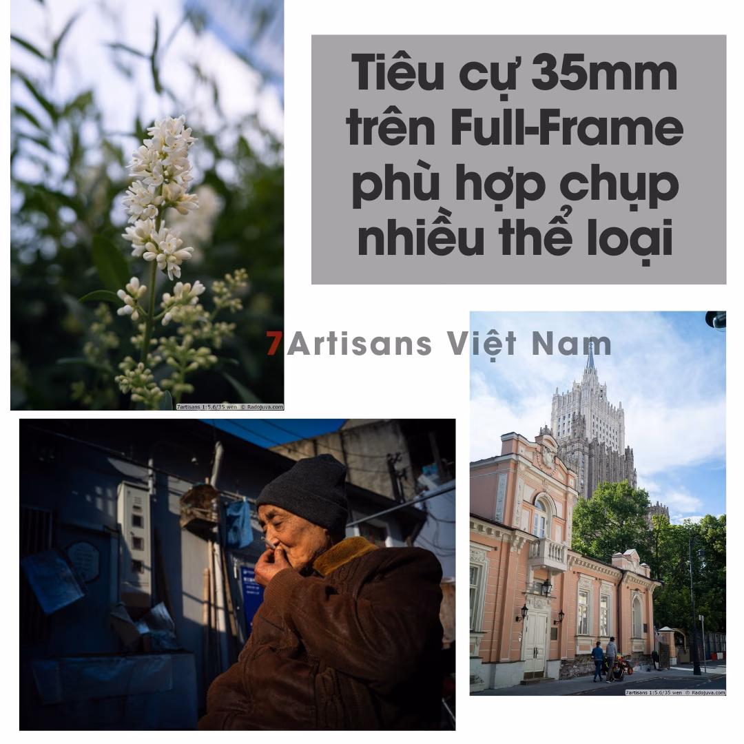 7Artisans 35mm F5.6 WEN Pancake Full-Frame cho Leica M