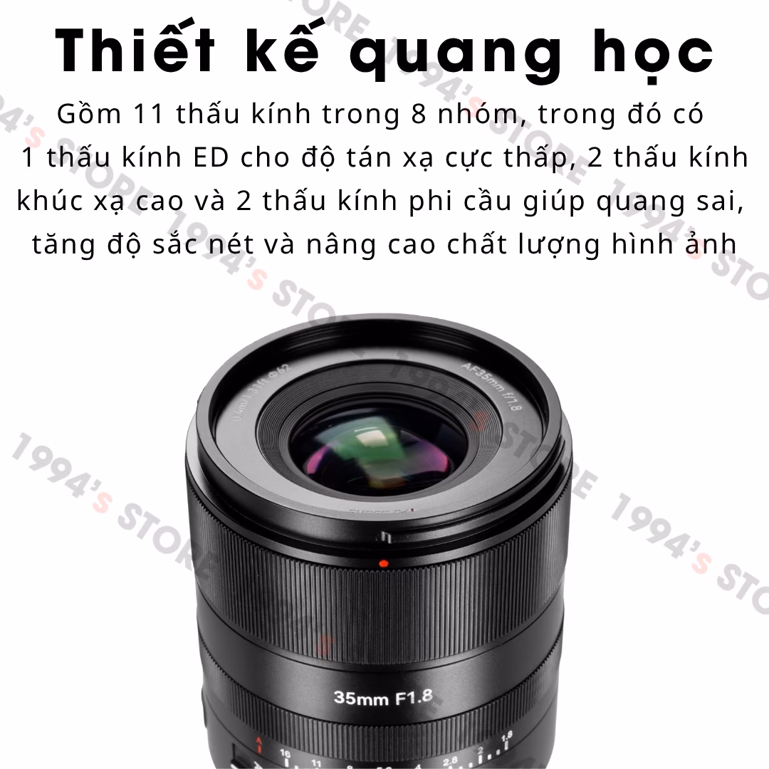 7Artisans 35mm F1.8 AF – Lens đa dụng cho Full-Frame