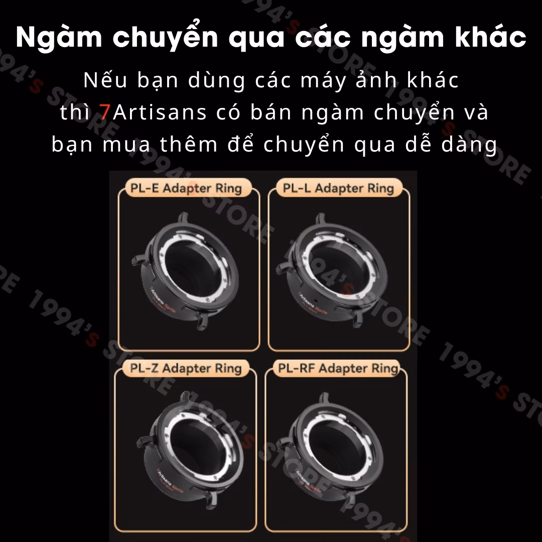 Bộ lens Cine đồng nhất trọng lượng dễ cân Gimbal