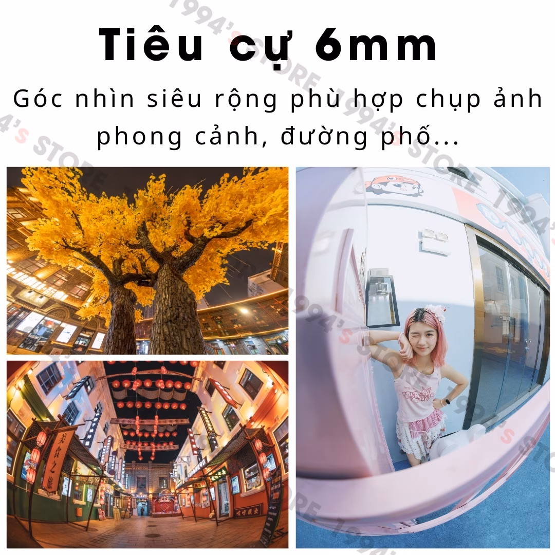 Ống kính 7Artisans 6mm F2 Fisheye
