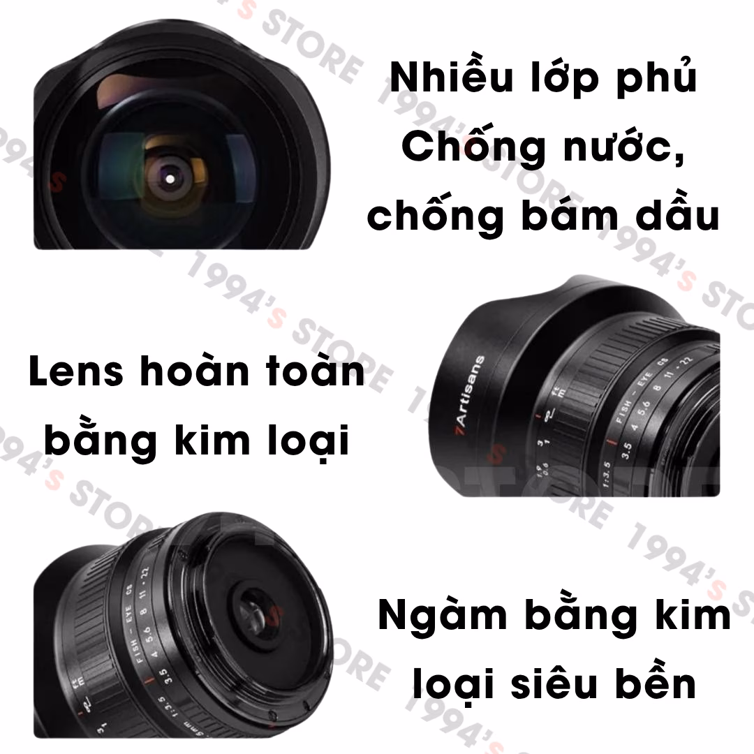 7Artisans 7.5mm F3.5 Fisheye