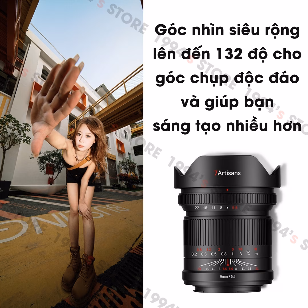 7Artisans 9mm F5.6 Mark II Ultra Wide for Full-Frame