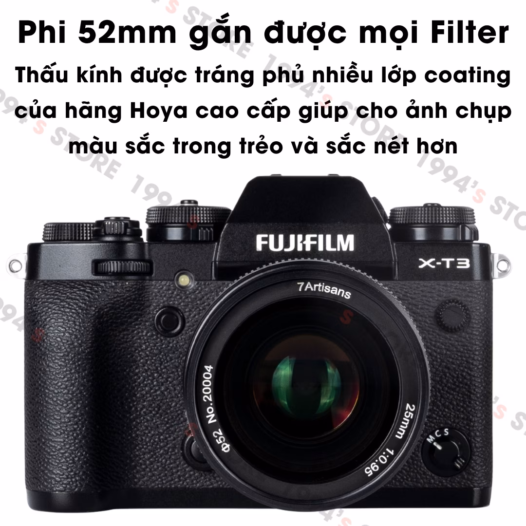Ống kính 25mm F0.95 cho Canon EOS R / EOS M