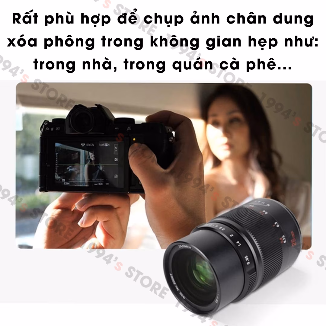 7Artisans 25mm F0.95 cho Fujifilm (X-mount)
