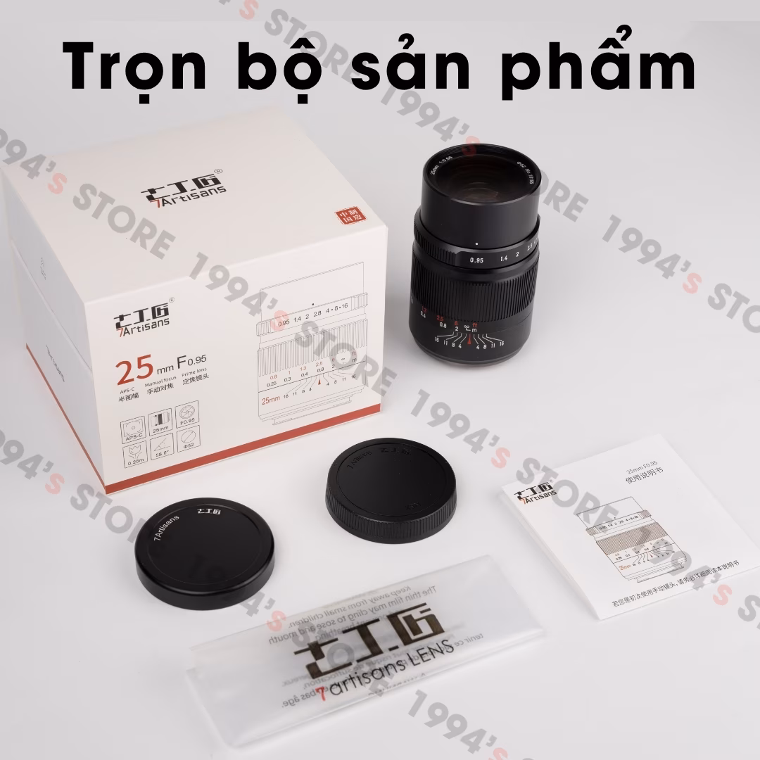 7Artisans 25mm F0.95 ngàm Nikon Z