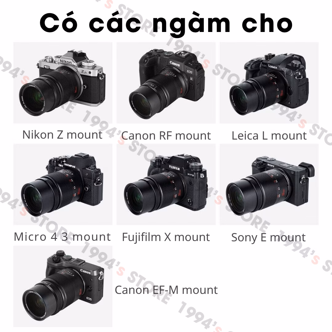 7Artisans 25mm F0.95 chính hãng
