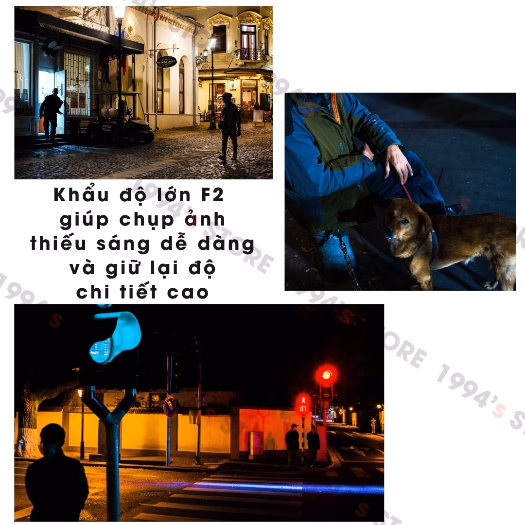 7Artisans 35mm F2.0 Mark II dành cho Leica M Full-Frame – Tặng kèm Hood kim loại và Túi da đựng lens