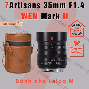 7Artisans 35mm F1.4 Mark II WEN Full-Frame dành cho ngàm Leica M