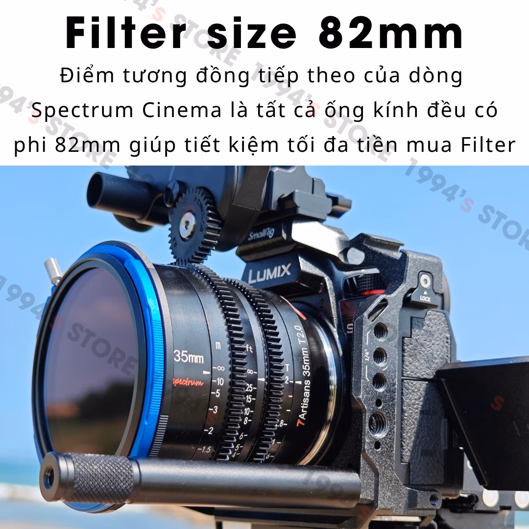 7Artisans 35mm T2.0 – Cine Lens Spectrum cho FullFrame