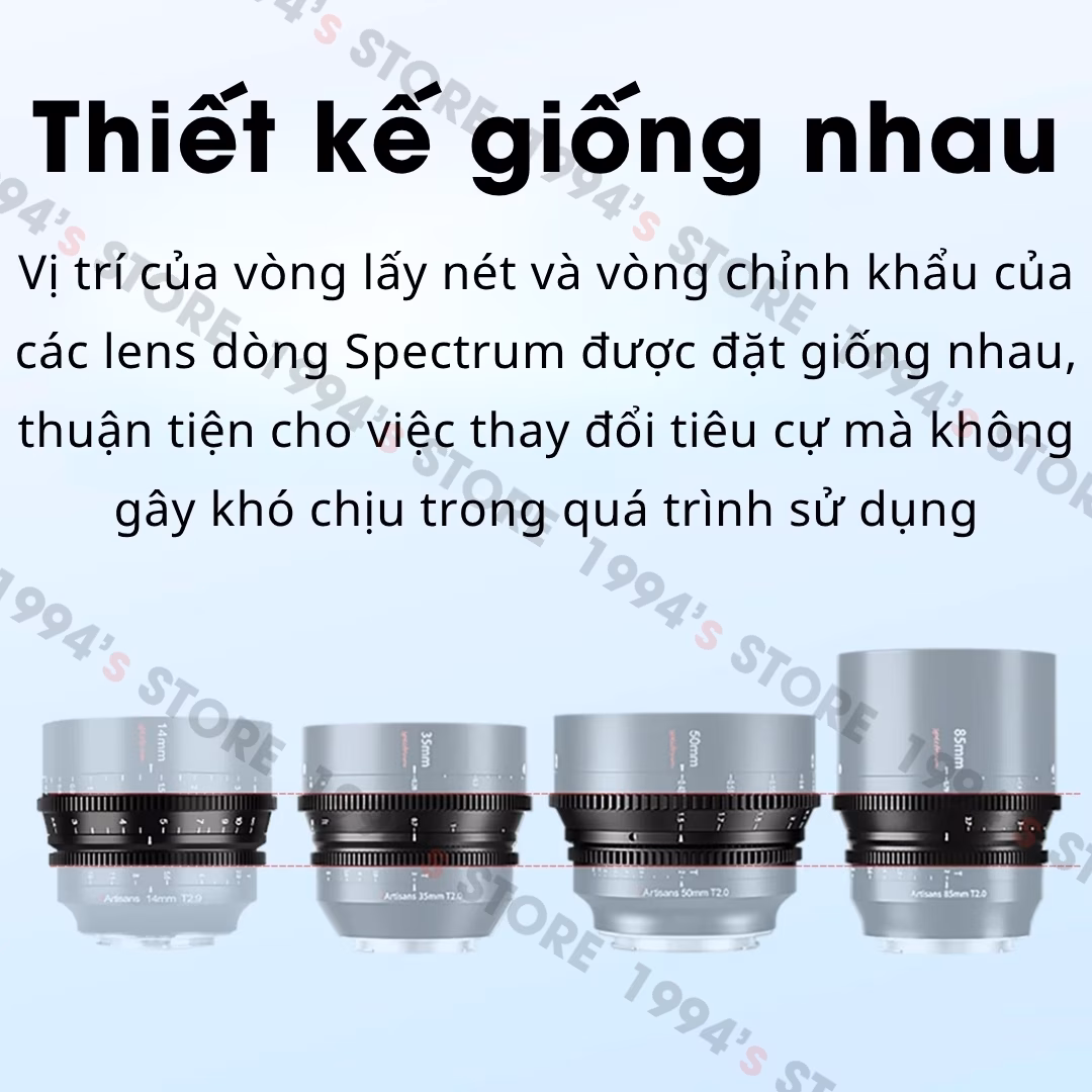7Artisans 35mm T2.0 – Cine Lens Spectrum cho FullFrame
