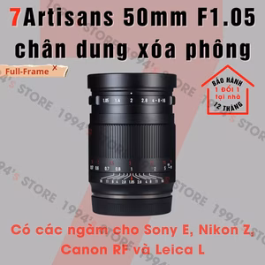 7Artisans 50mm F1.05 Full-Frame