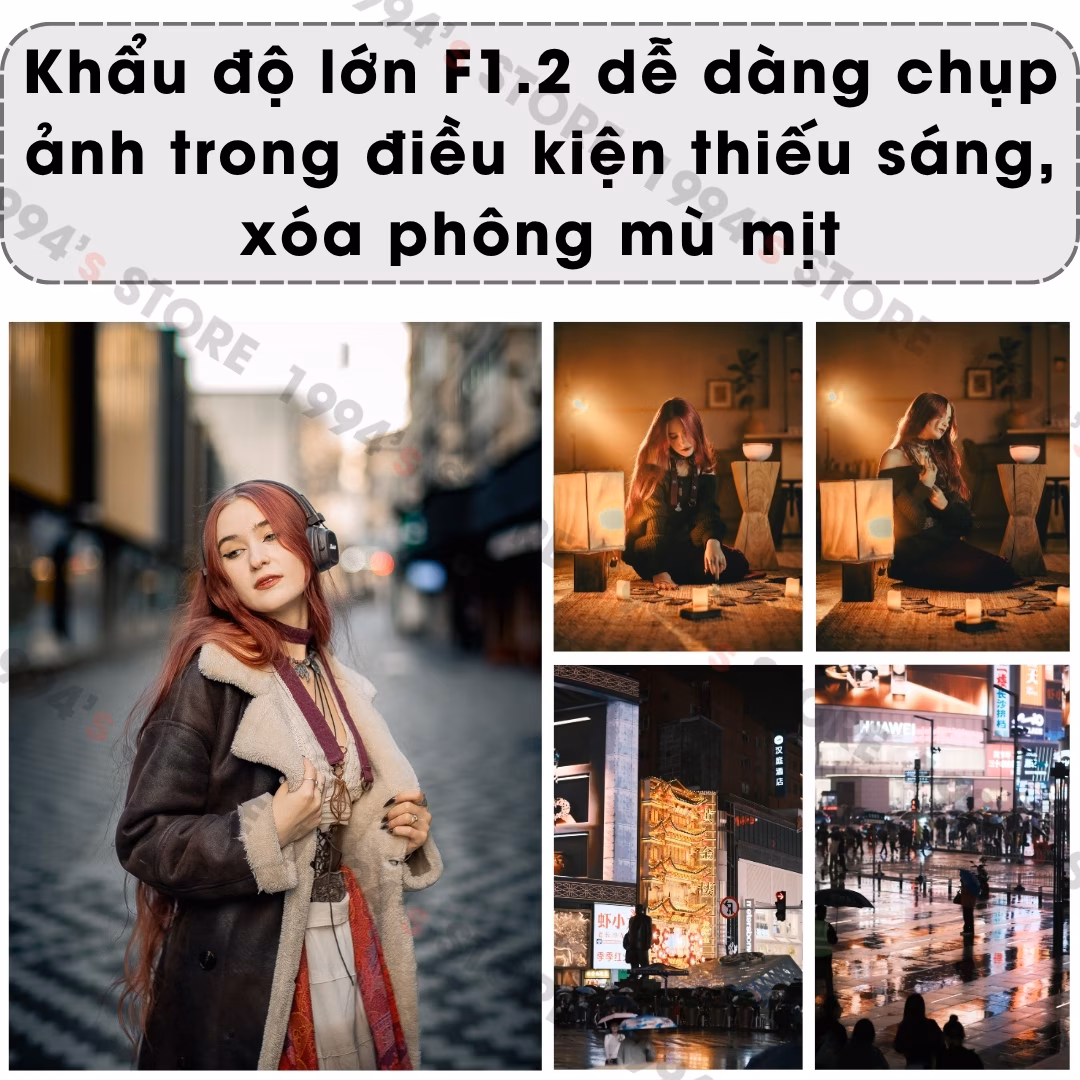 7Artisans 50mm F1.2 - Chuyên chân dung xóa phông