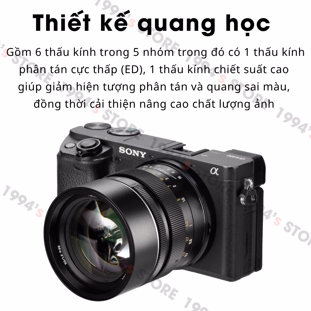 7Artisans 50mm F1.2 - Chuyên chân dung xóa phông
