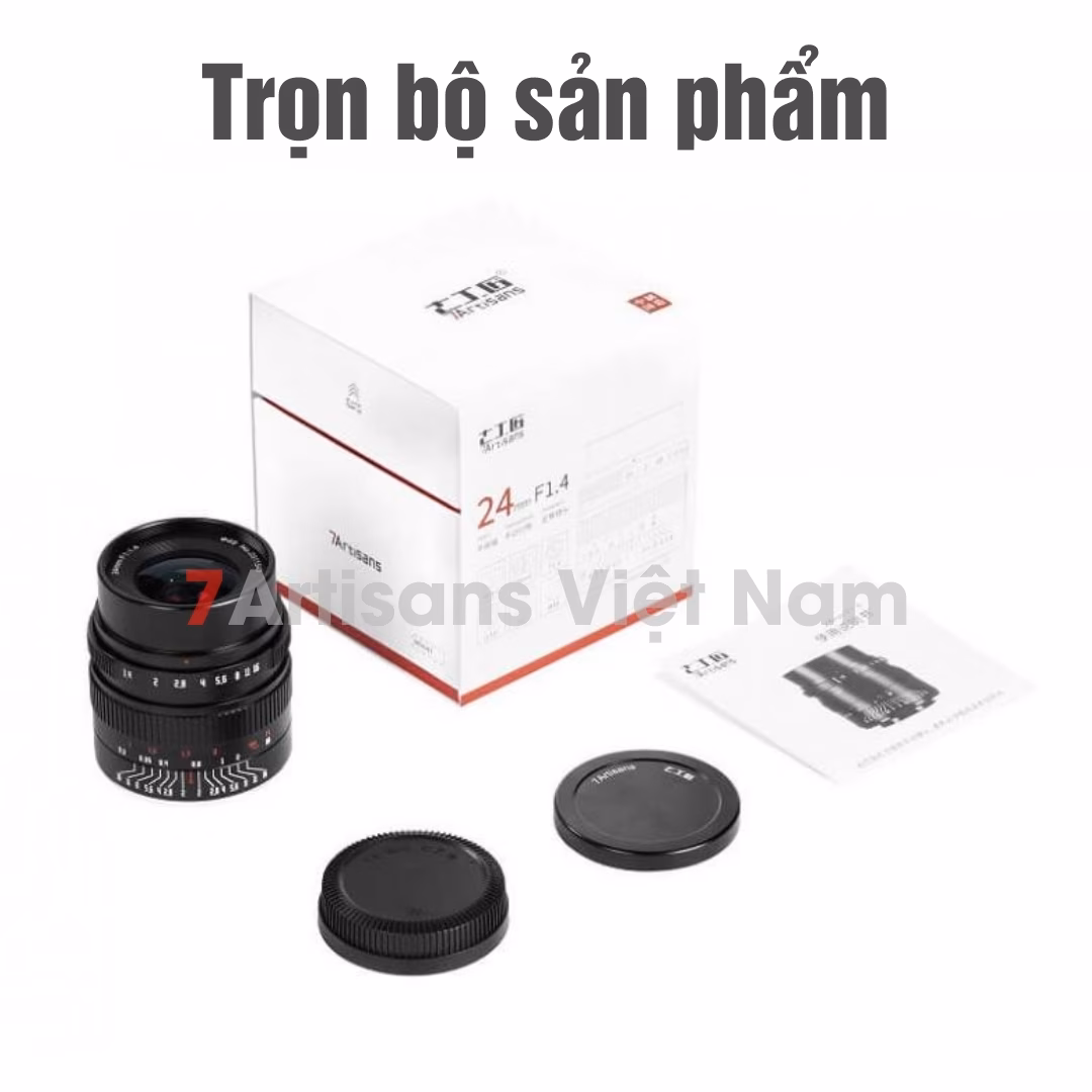 Lens Manual Focus (MF) 24mm F1.4 chất lượng cao