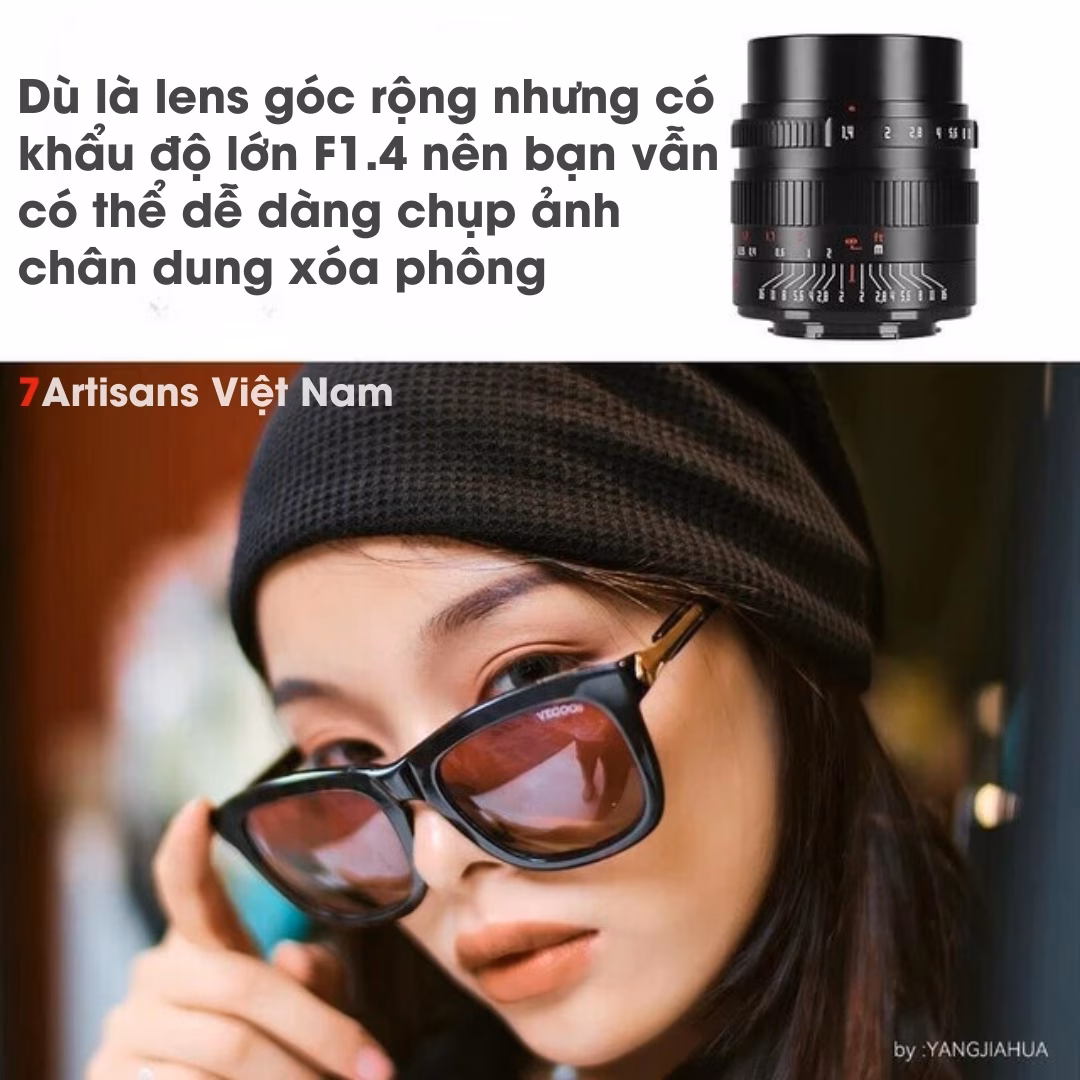 Phân phối chính hãng 7Artisans 24mm F1.4