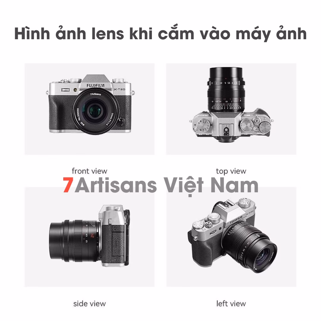 7Artisans 24mm F1.4 cho Fujifilm (X-mount)