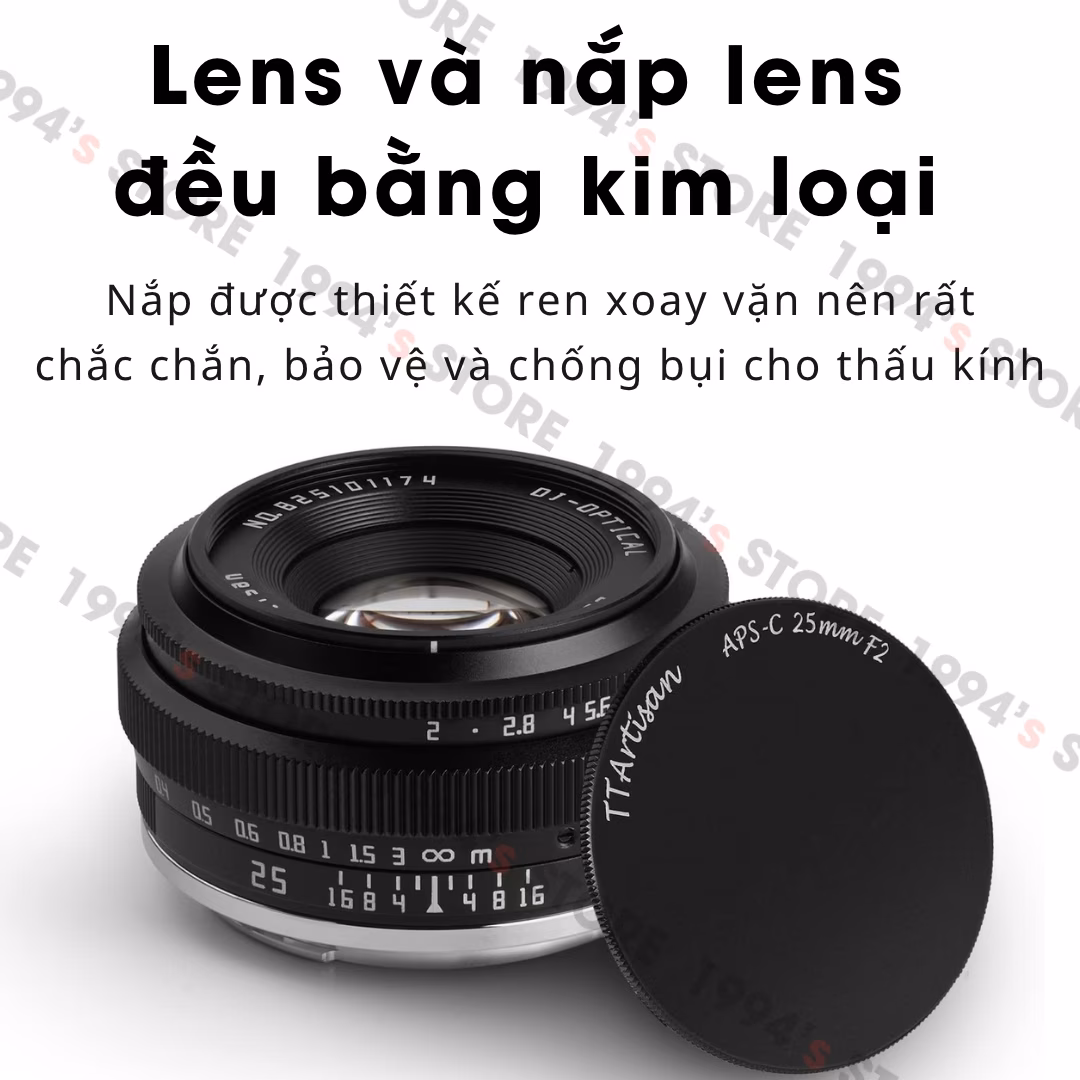 TTArtisan 25mm F2 góc rộng đa dụng